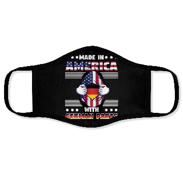 Discover Made In America With German Parts Face Masks