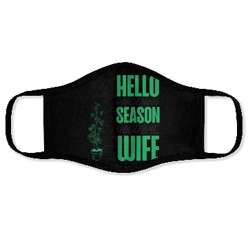Discover Plant Lover Gardening Husband Wife Face Masks