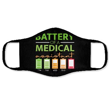 Discover Battery Of A Medical Assistant Face Masks