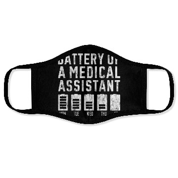 Discover Battery Of A Medical Assistant 2 Face Masks