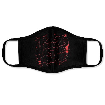 Discover Trust No One Hustle Alone - Graffiti Style Face Masks