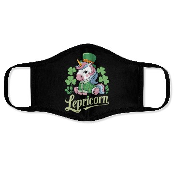 Discover Lepricorn St Patrick's Day Magic Fun Face Masks