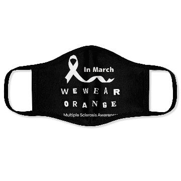 Discover In Mrach We Wear Orange Face Masks