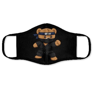 Discover Teddy bear ninja Face Masks