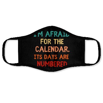 Discover Funny Dad Joke Calender Humor Face Masks