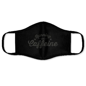 Discover Running on Caffeine Face Masks