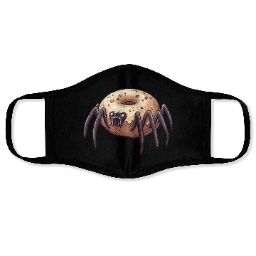 Discover Donut Spider Funny Creative Motif Face Masks