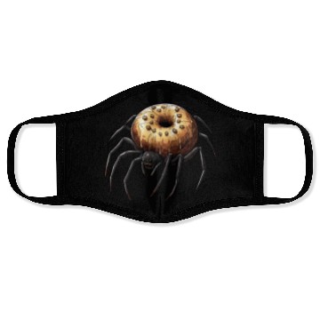 Discover Donut Spider Funny Creative Motif Face Masks