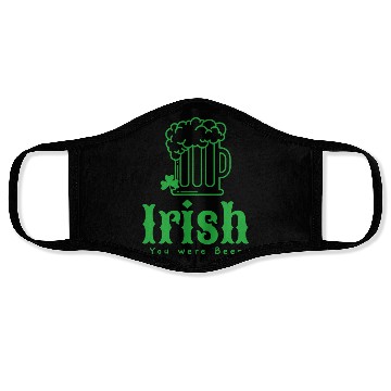 Discover St Patrick' day Irish Beer Face Masks