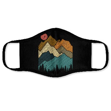 Discover Vintage Wilderness Face Masks