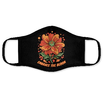 Discover Embrace the Bloom - Floral Aesthetic Face Masks