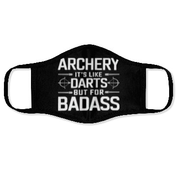 Discover Archery Is Like Darts but for Badass Funny Archer Face Masks