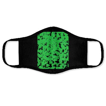 Discover Lucky Shamrock Hearts – St. Patrick’s Day Green Face Masks