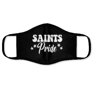 Discover Saints Pride High School Saints Sports Team Saints Face Masks