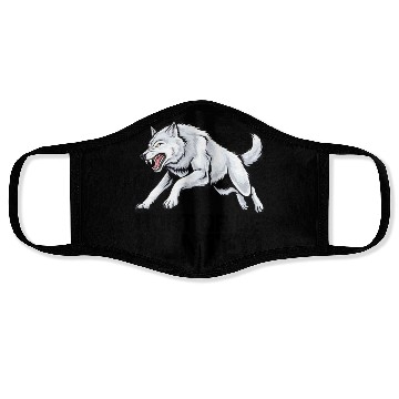 Discover Alpha Wolf Face Masks