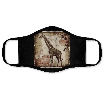 Discover Stylized giraffe Face Masks