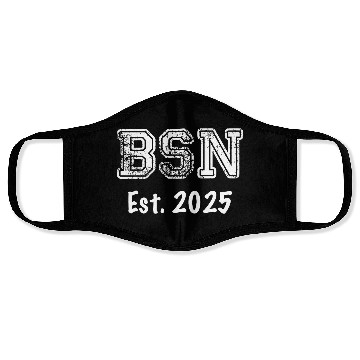 Discover Nurse Graduation Gift - BSN Established 2025 Face Masks
