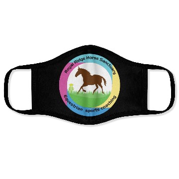 Discover Equestrian sports coaching Face Masks