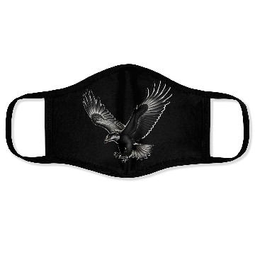 Discover us eagle Face Masks