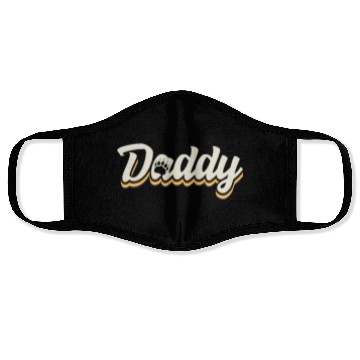 Discover Daddy Bear Gay Pride LGBT Bear Flag Face Masks
