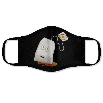 Discover T-Force Tea Bag - Gold/ Brown Face Masks
