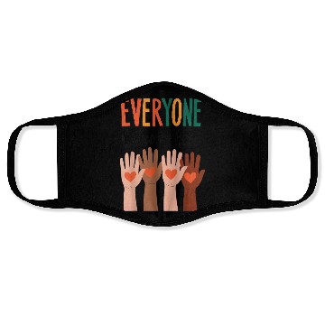 Discover Everyone Is Welcome Here Idaho Teacher Face Masks