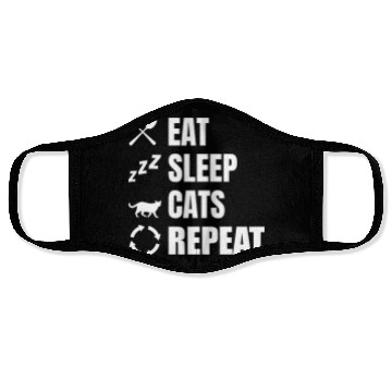 Discover Cat Owner Daily Routine Face Masks