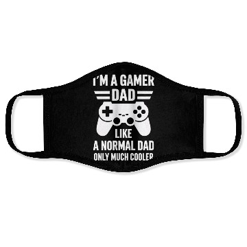 Discover Gamer Dad Face Masks – Funny Father's Day Gift