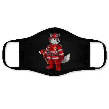 Discover Furry fireman Face Masks