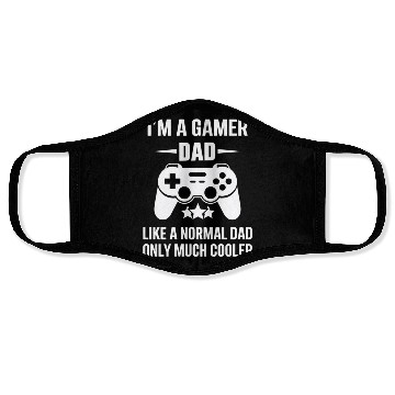 Discover Gamer Dad Face Masks – Funny Father's Day Gift
