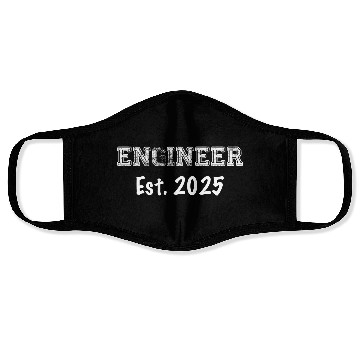 Discover Engineer Graduation - Engineer Established 2025 Face Masks