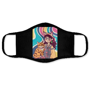 Discover CAT MOM Face Masks