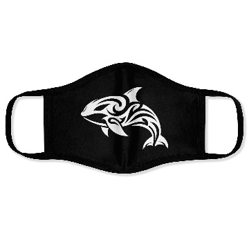 Discover Sleek Elegant Orca T Tattoo Style Face Masks