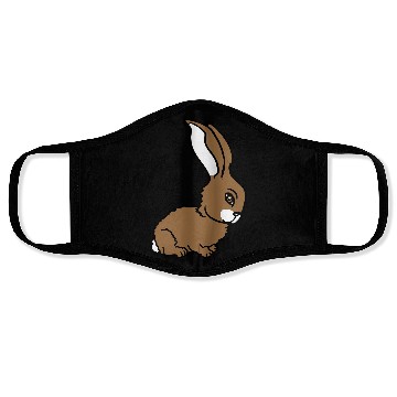 Discover Bunny Rabbit Cute Sweet Small Friendly Cuddly Cool Face Masks