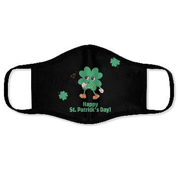 Discover Happy St. Patrick's Day Face Masks