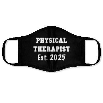 Discover Physical Therapist Graduation Gift - PT Est. 2025 Face Masks