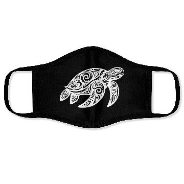 Discover Ornamental Beauty Of A Sea Turtle Face Masks