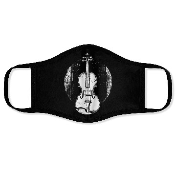 Discover Violin Graphic Face Masks