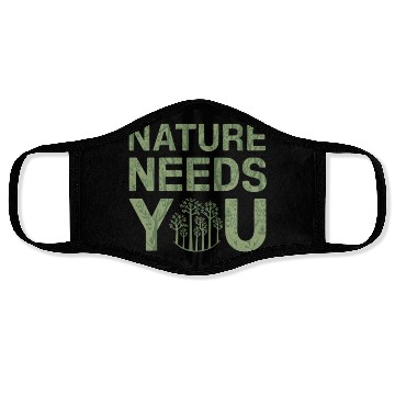 Discover Nature Needs You Earth Day Face Masks