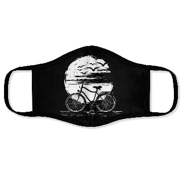 Discover Cycling Drawing Face Masks