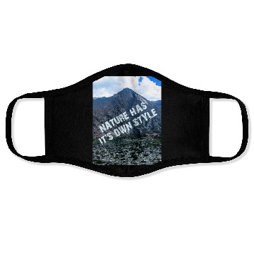 Discover NATURE HAS IT'S OWN STYLE Face Masks