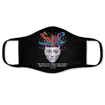 Discover Mind Unleashed | Watts Psychedelic Insight Face Masks