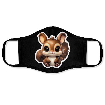 Discover Kawaii Squirrel Face Masks