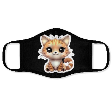 Discover Kawaii Cat 2 Face Masks