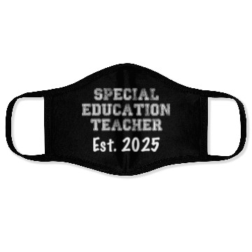Discover Special Education Teacher Graduation Gift 2025 Face Masks