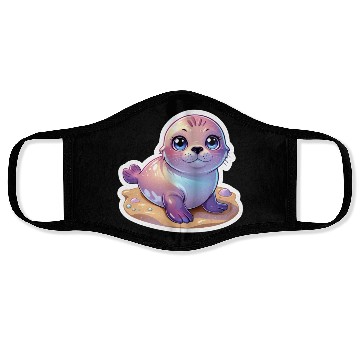 Discover Adorable Seal Sticker Face Masks
