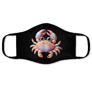 Discover Happy Crab Face Masks