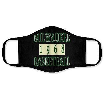 Discover Milwaukee Basketball 1968 Classic Face Masks