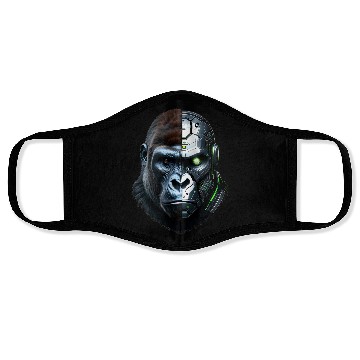 Discover Cyborg Gorilla Face Masks