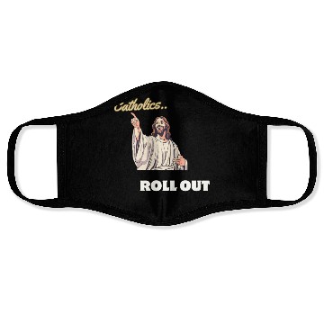 Discover Catholics Roll Out- Jesus Transformer Face Masks